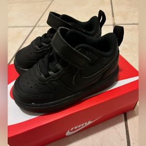 Nike Court Borough Low (Toddler Black Size 6)